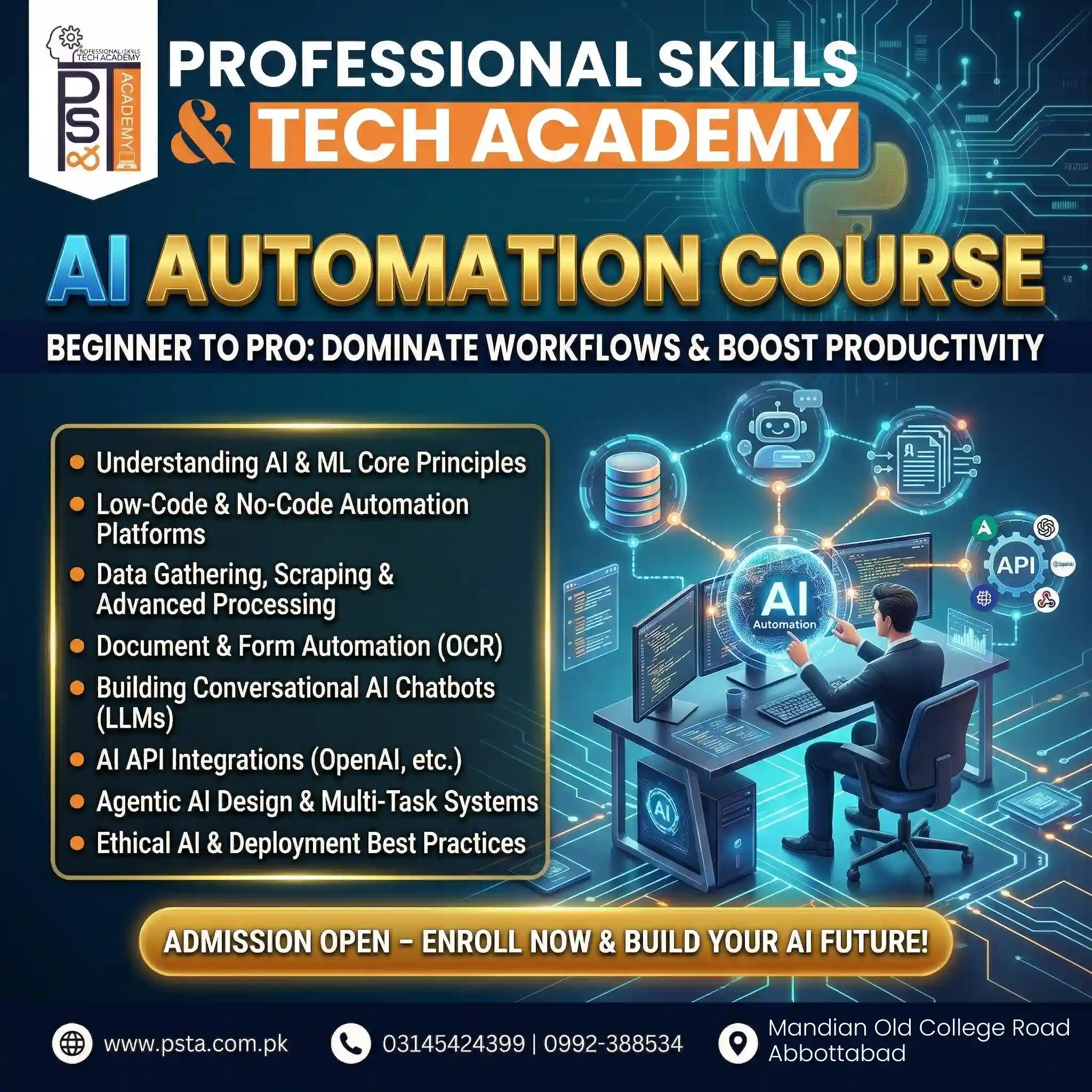 AI Automation Course: Beginner to Pro (Dominate Workflows)